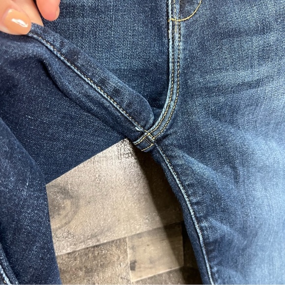 FRAME Le High Distressed Skinny Jeans LHSK231 in Blue Heren - Picture 6 of 10